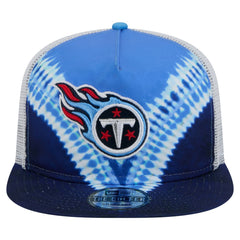 Tennessee Titans New Era Throwback Dye Golfer Snapback Hat - Light Blue/Navy Hats