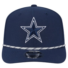 Dallas Cowboys New Era Gameday Multi Rope 9SEVENTY Stretch-Snap Hat - Navy Hats