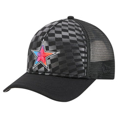 Dallas Cowboys New Era Gradient 9FORTY Adjustable Hat - Black Hats