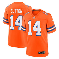 Courtland Sutton Denver Broncos Alternate Game Jersey - Orange Jerseys