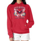 Washington Capitals G-III 4Her by Carl Banks Women's Flower Logo Pullover Hoodie - Red | US 201906142