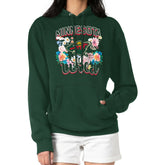 Minnesota Wild G-III 4Her by Carl Banks Women's Flower Logo Pullover Hoodie - Green | US 201906152