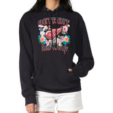 Detroit Red Wings G-III 4Her by Carl Banks Women's Flower Logo Pullover Hoodie - Black | US 201906163