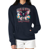 Washington Capitals G-III 4Her by Carl Banks Women's Flower Logo Pullover Hoodie - Navy | US 201906180