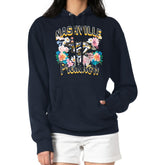 Nashville Predators G-III 4Her by Carl Banks Women's Flower Logo Pullover Hoodie - Navy | US 201906199