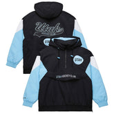 Utah Hockey Club Mitchell & Ness Retro Anorak Half-Zip Jacket - Black | US 201906426