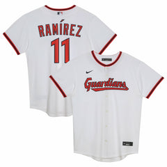 José Ramírez Cleveland Guardians Nike Preschool Home Player Jersey - White Jerseys