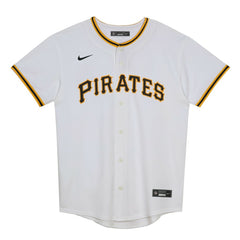 Paul Skenes Pittsburgh Pirates Nike Preschool Home Replica Player Jersey - White Jerseys