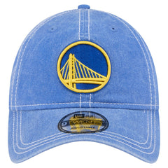 Golden State Warriors Pigment Dyed 9TWENTY Adjustable Hat Royal - New Era