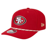 San Francisco 49ers New Era Gameday Multi Rope 9SEVENTY Stretch-Snap Hat - Scarlet Hats