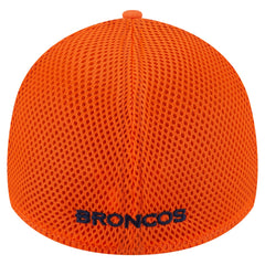 Denver Broncos New Era Game Day Linear 39THIRTY Flex Hat - Orange Hats