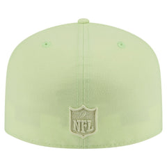 Miami Dolphins New Era Color Pack A-Frame 59FIFTY Fitted Hat - Light Green Hats