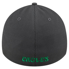 Philadelphia Eagles New Era Throwback Logo Main 39THIRTY Flex Hat - Graphite Hats