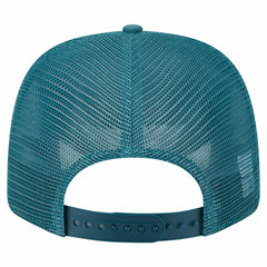 Philadelphia Eagles New Era Main Trucker 9SEVENTY Stretch-Snap Hat - Midnight Green Hats