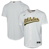 Athletics Nike Youth Home Replica Jersey - White Jerseys