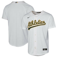 Athletics Nike Youth Home Replica Jersey - White Jerseys