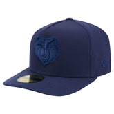 Memphis Grizzlies Colorpack A-Frame Pinch Front 59FIFTY Fitted Hat Navy - New Era