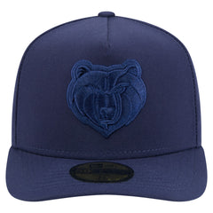 Memphis Grizzlies Colorpack A-Frame Pinch Front 59FIFTY Fitted Hat Navy - New Era