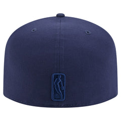 Milwaukee Bucks Colorpack A-Frame Pinch Front 59FIFTY Fitted Hat Navy - New Era