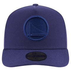 Golden State Warriors Colorpack A-Frame Pinch Front 59FIFTY Fitted Hat Navy - New Era
