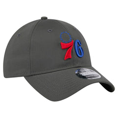 Philadelphia 76ers Active Ripstop 9TWENTY Adjustable Hat Charcoal - New Era