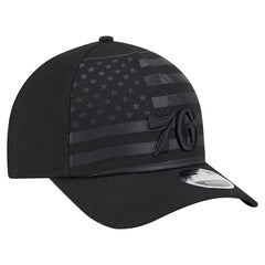 Philadelphia 76ers Game Day Flag A-Frame 9FORTY Adjustable Hat Black - New Era