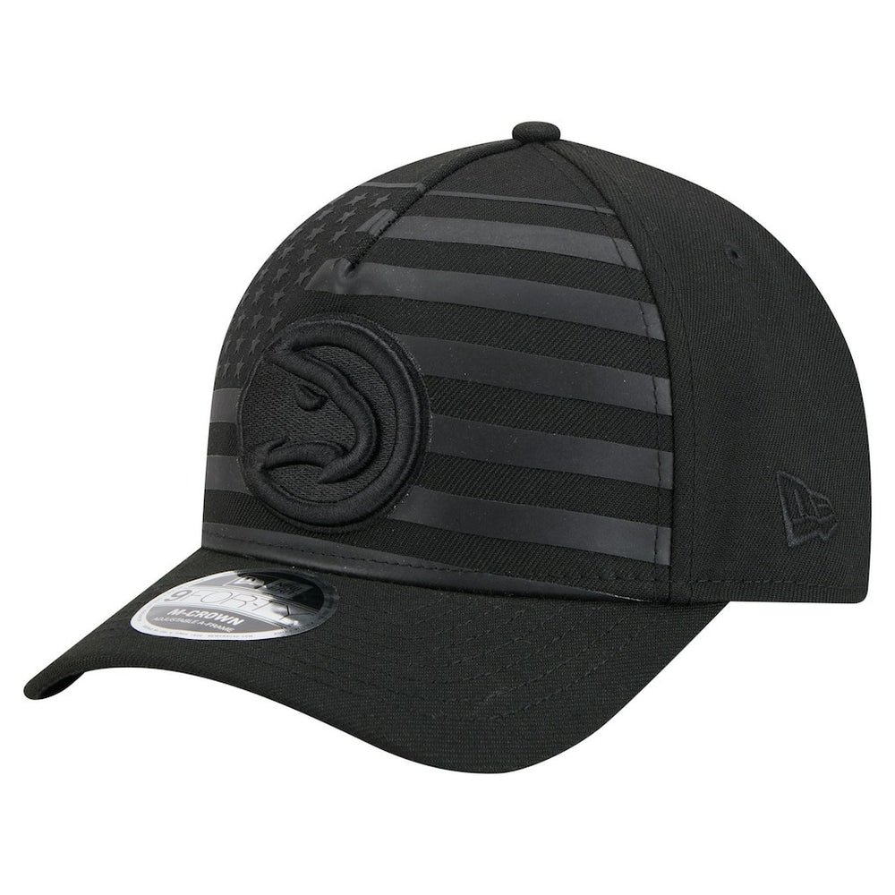 Atlanta Hawks Game Day Flag A-Frame 9FORTY Adjustable Hat Black - New Era outlet