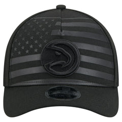 Atlanta Hawks Game Day Flag A-Frame 9FORTY Adjustable Hat Black - New Era outlet