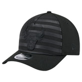 Chicago Bulls Game Day Flag A-Frame 9FORTY Adjustable Hat Black - New Era