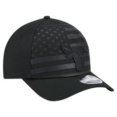 Chicago Bulls Game Day Flag A-Frame 9FORTY Adjustable Hat Black - New Era
