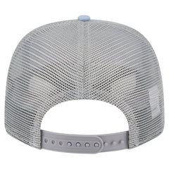 New York Knicks Adventure Aloha Pattern 9SEVENTY Stretch-Snap Hat Light Blue/Gray - New Era