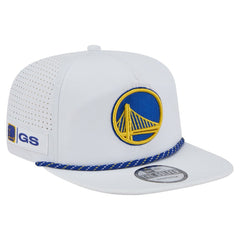Golden State Warriors Performance Rope Golfer Adjustable Hat White - New Era