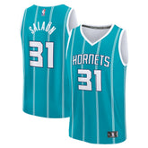 Tidjane Salaun Charlotte Hornets 2024 NBA Draft Fast Break Player Jersey Icon Edition Teal - Fanatics
