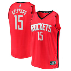 Reed Sheppard Houston Rockets Youth 2024 NBA Draft Fast Break Player Jersey Icon Edition Red - Fanatics