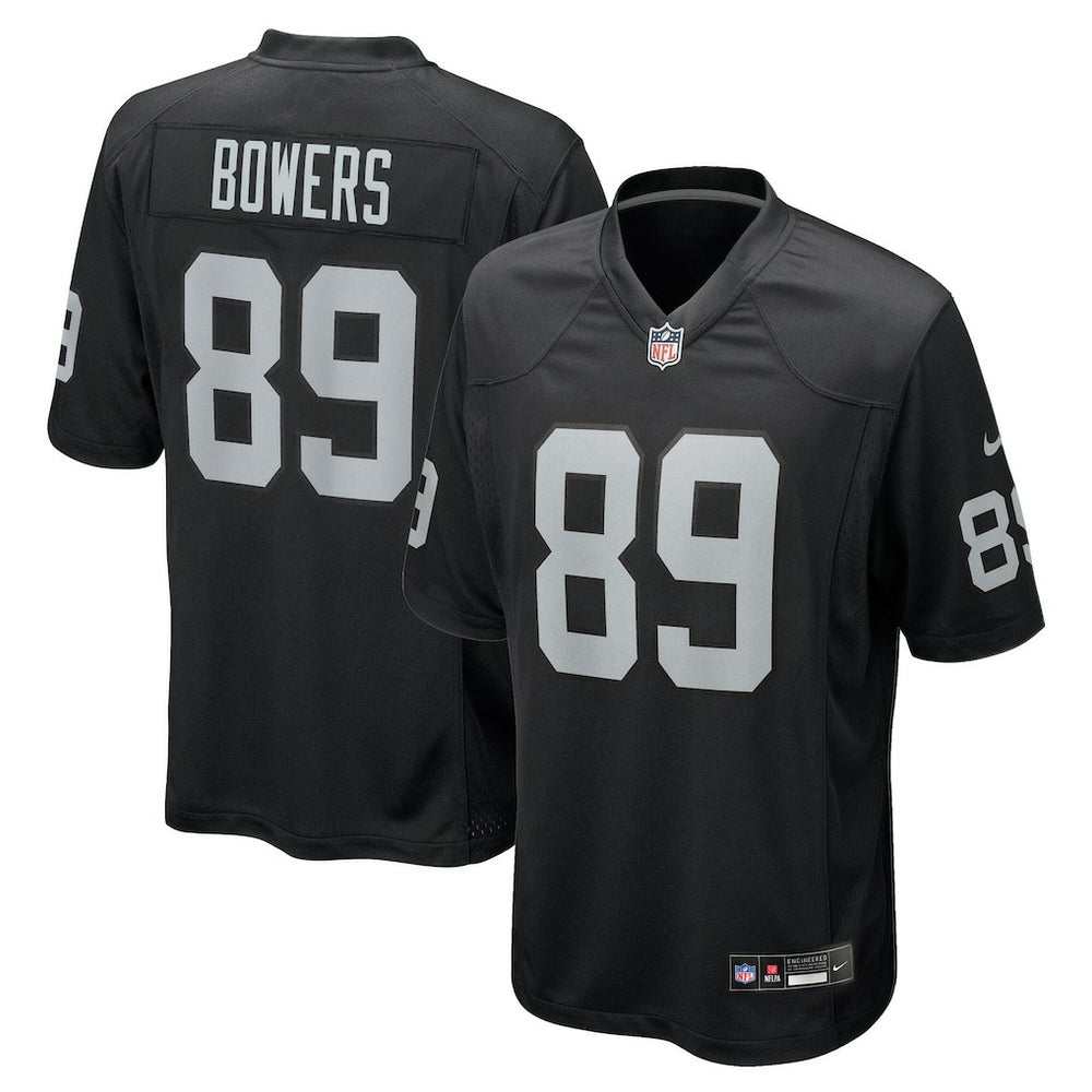 Brock Bowers Las Vegas Raiders Youth Game Jersey - Black Jerseys