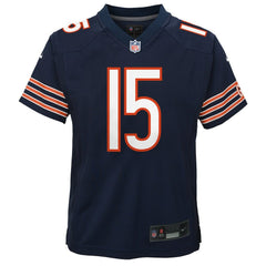 Rome Odunze Chicago Bears Youth Game Jersey - Navy Jerseys