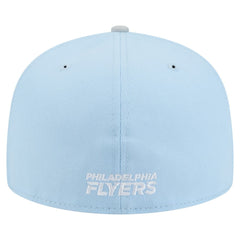 Philadelphia Flyers New Era Color Pack Two-Tone 59FIFTY Fitted Hat - Light Blue/Gray | US 201912225