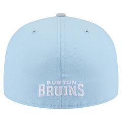 Boston Bruins New Era Color Pack Two-Tone 59FIFTY Fitted Hat - Light Blue/Gray | US 201912237