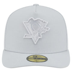 Pittsburgh Penguins New Era Color Pack A-Frame 59FIFTY Fitted Hat - Gray | US 201912242