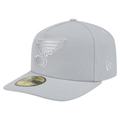 St. Louis Blues New Era Color Pack A-Frame 59FIFTY Fitted Hat - Gray | US 201912245