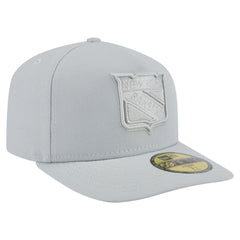 New York Rangers New Era Color Pack A-Frame 59FIFTY Fitted Hat - Gray | US 201912252