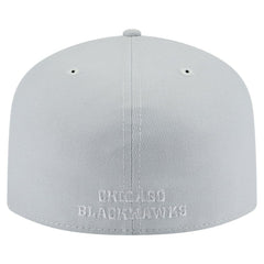 Chicago Blackhawks New Era Color Pack A-Frame 59FIFTY Fitted Hat - Gray | US 201912257