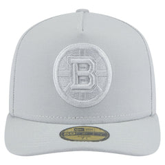 Boston Bruins New Era Color Pack A-Frame 59FIFTY Fitted Hat - Gray | US 201912260