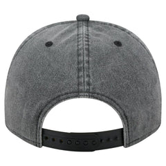 Carolina Hurricanes New Era Throwback Washed A-Frame Pre-Curved 9FIFTY Snapback Hat - Charcoal | US 201912312