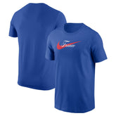 France National Team Team Wordmark Swoosh Core T-Shirt Royal - Nike online