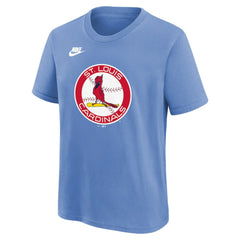 St. Louis Cardinals Nike Youth Team Logo T-Shirt - Light Blue T-shirts