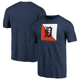 Detroit Tigers Pregame Vibe Tri-Blend T-Shirt - Navy T-shirts