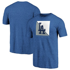 Los Angeles Dodgers Pregame Vibe Tri-Blend T-Shirt - Royal T-shirts