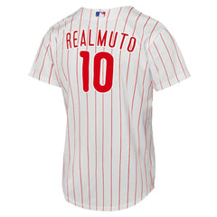 J.T. Realmuto Philadelphia Phillies Nike Youth Home Replica Player Jersey - White Jerseys