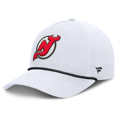 New Jersey Devils Fanatics Rope A-Frame Adjustable Hat - White | US 201922904